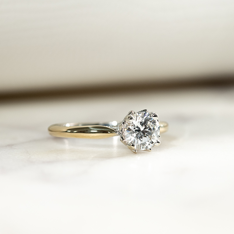 Zásnubný prsteň s postrannými marquise diamantmi Lisabet 132364