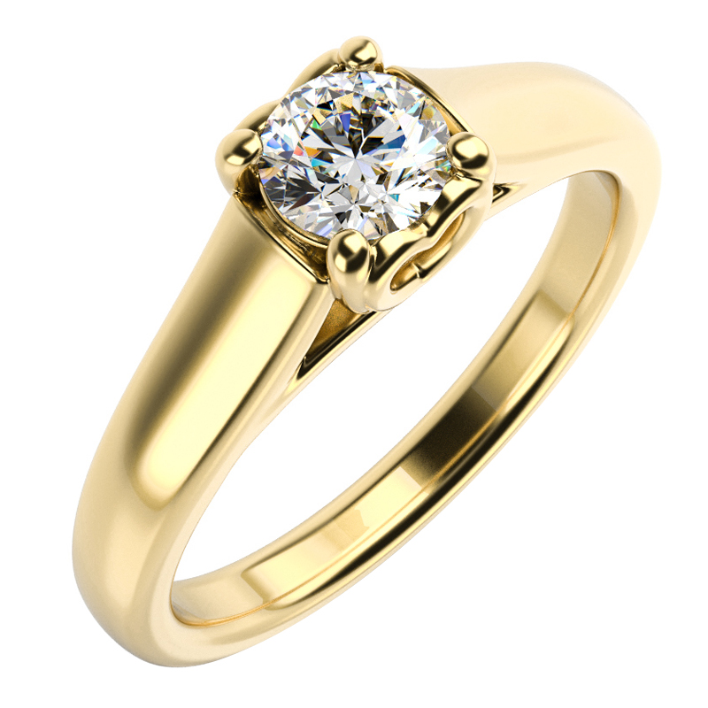 Diamantový prsteň 13924