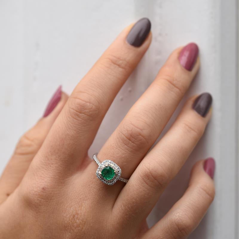Smaragdový prsteň 17074