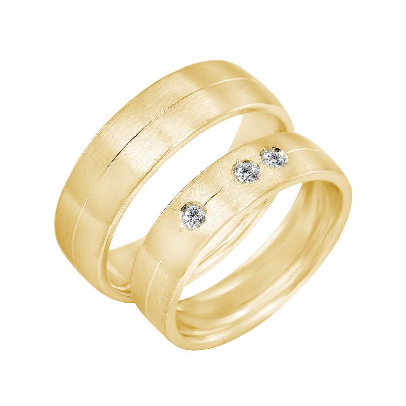 Prstene zo žltého zlata 20754