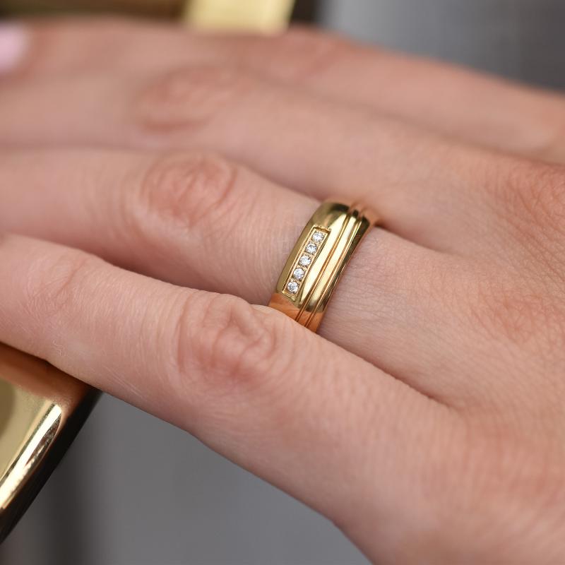 Zlaté svadobné prstene 21894