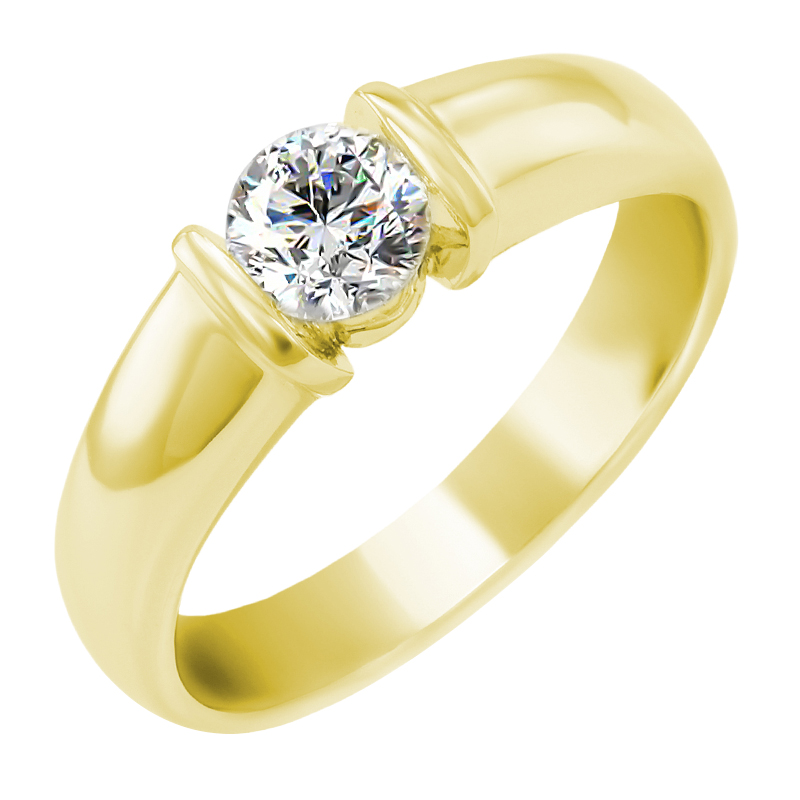 Zásnubný prsteň s diamantom 22404