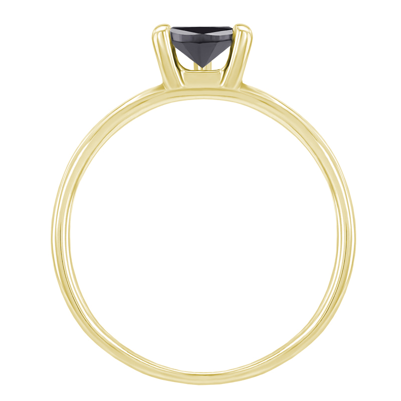 Zlatý diamantový prsteň 37814