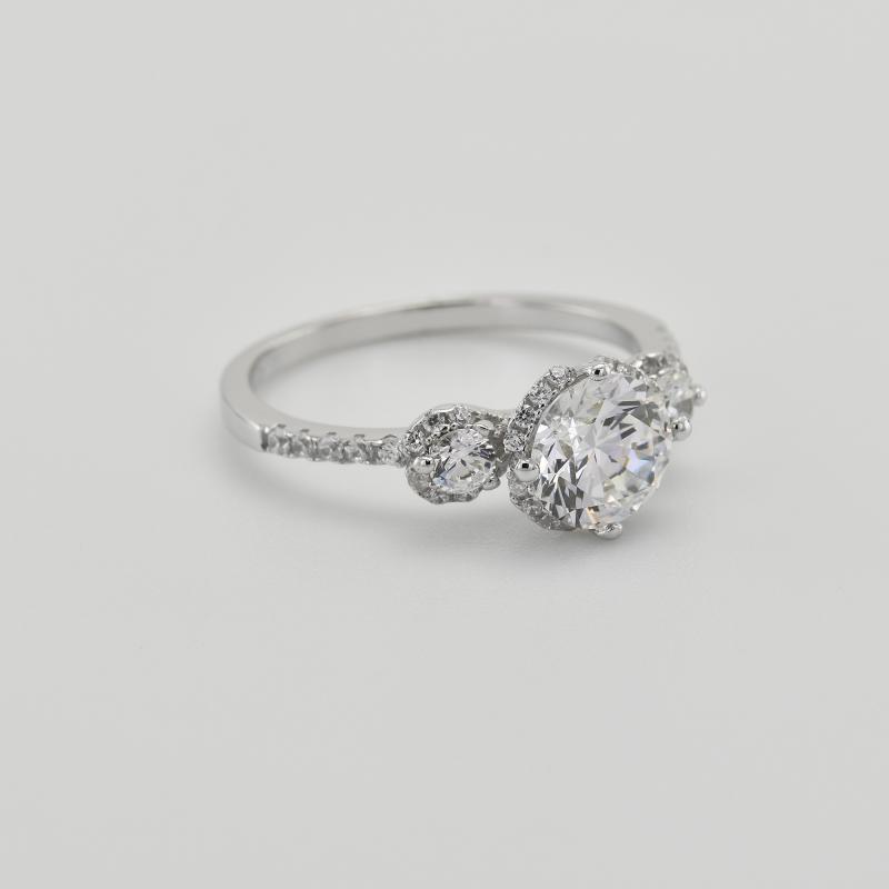 Romantický zásnubný prsteň 40604