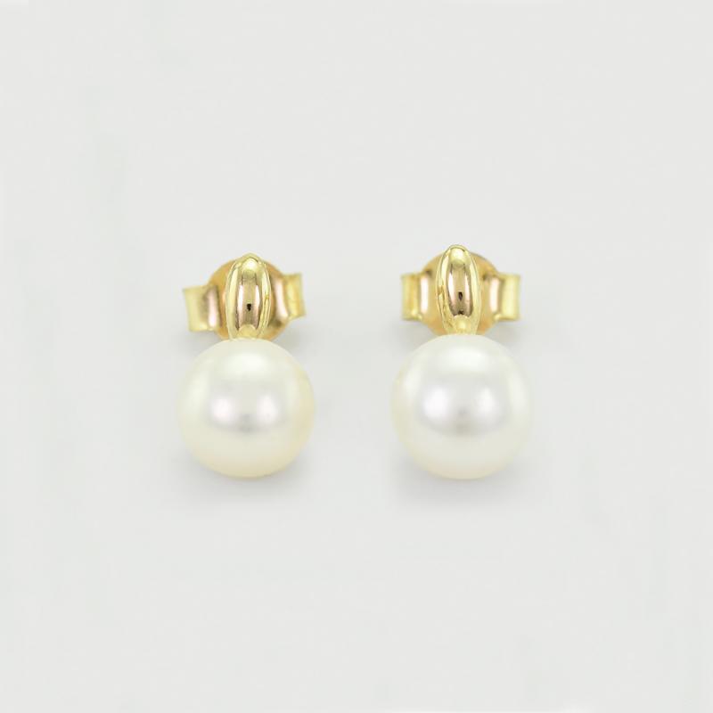 Elegantné perlové náušnice 42694
