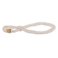Zlatý náhrdelník s 7-7.5mm perlami Iago