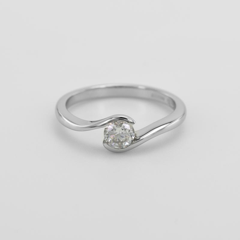 Zásnubný prsteň s diamantom 50484