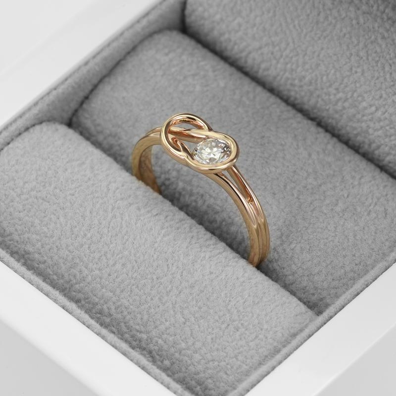 Zásnubný zlatý prsteň 51354
