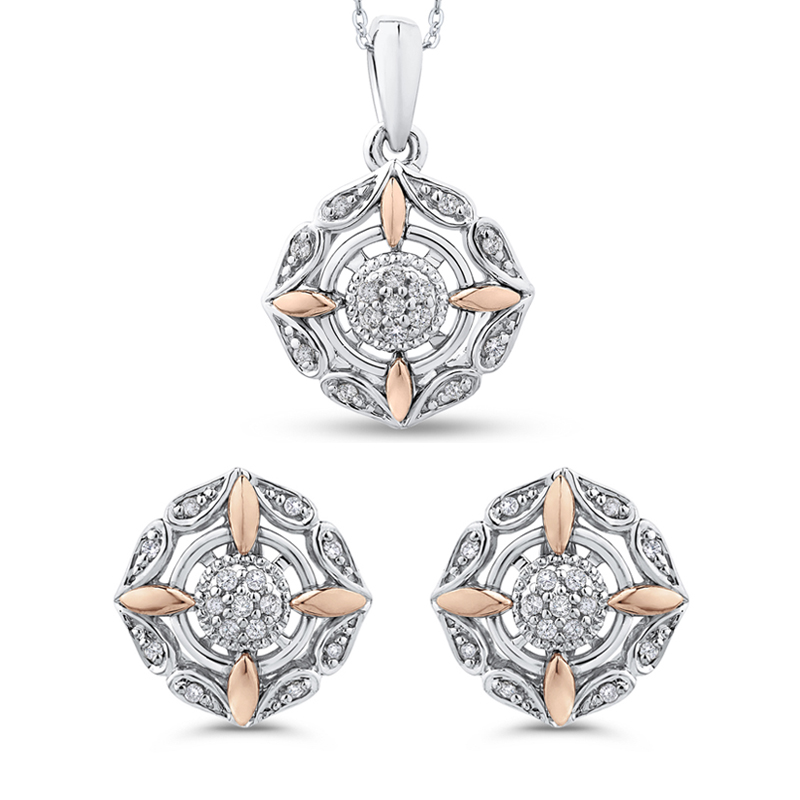 Luxusná kolekcia zlatých šperkov s diamantmi Gwendolyn