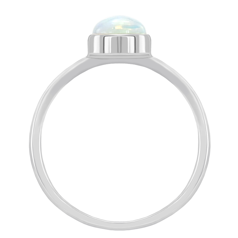 Minimalistický opálový prsteň 52624