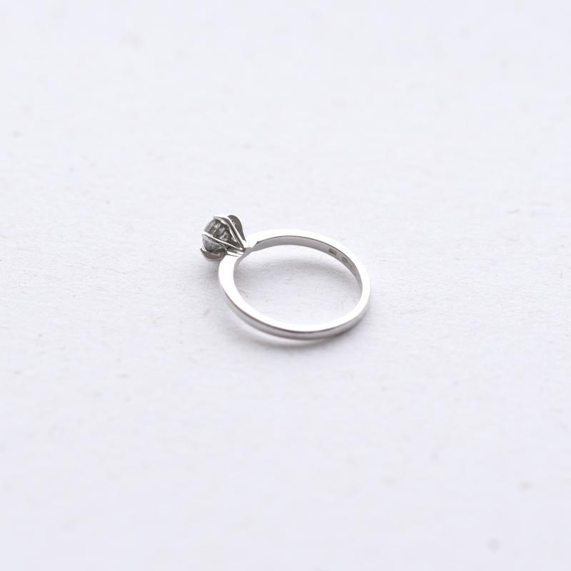 Zásnubný prsteň s hexagon salt´n´pepper diamantom Ronnie 52794