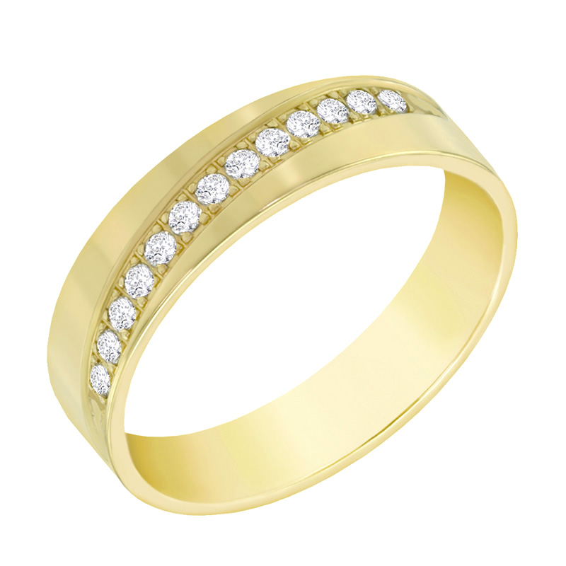 Diamantový snubný prsten 60564