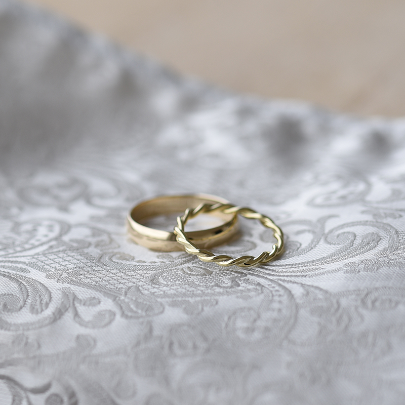 Zlaté svadobné prstene 63254