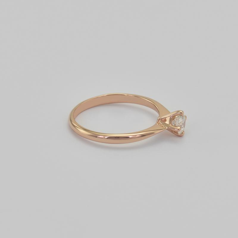 Zásnubný prsteň s lab-grown diamantom Carrey 64604