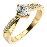 Zásnubný prsteň s lab-grown diamantmi Aias