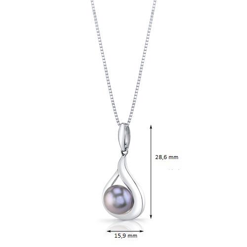 Náhrdelník s perlou 9304