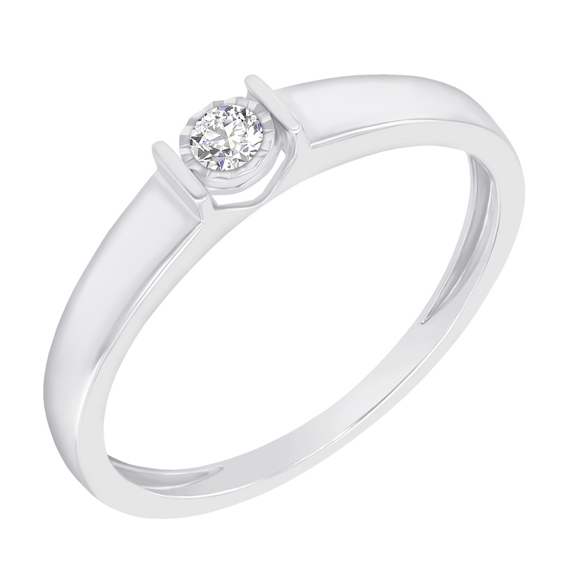 Elegantný zásnubný prsteň s moissanitom Sierra