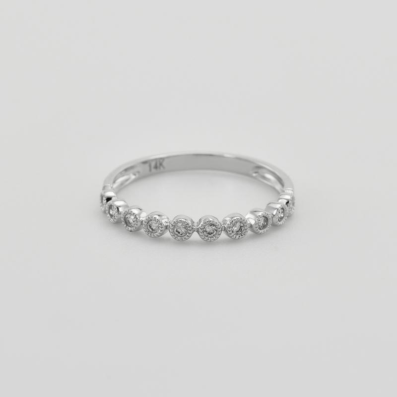 Minimalistický eternity prsteň s lab-grown diamantmi Edan 105695