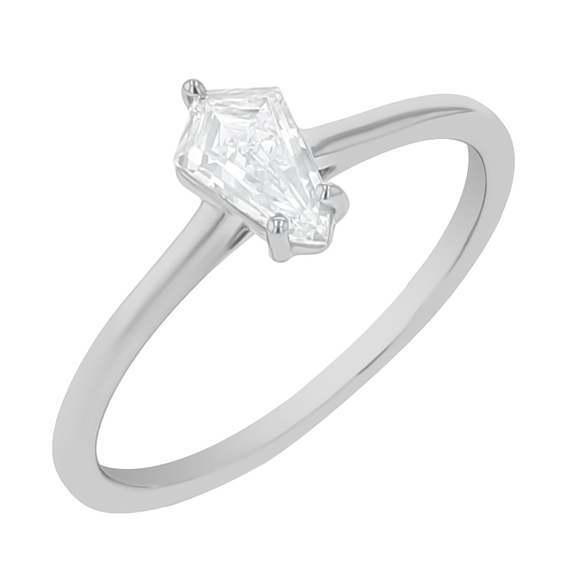 Zásnubný prsteň s 0.43ct IGI certifkovaným lab-grown diamantom Milana