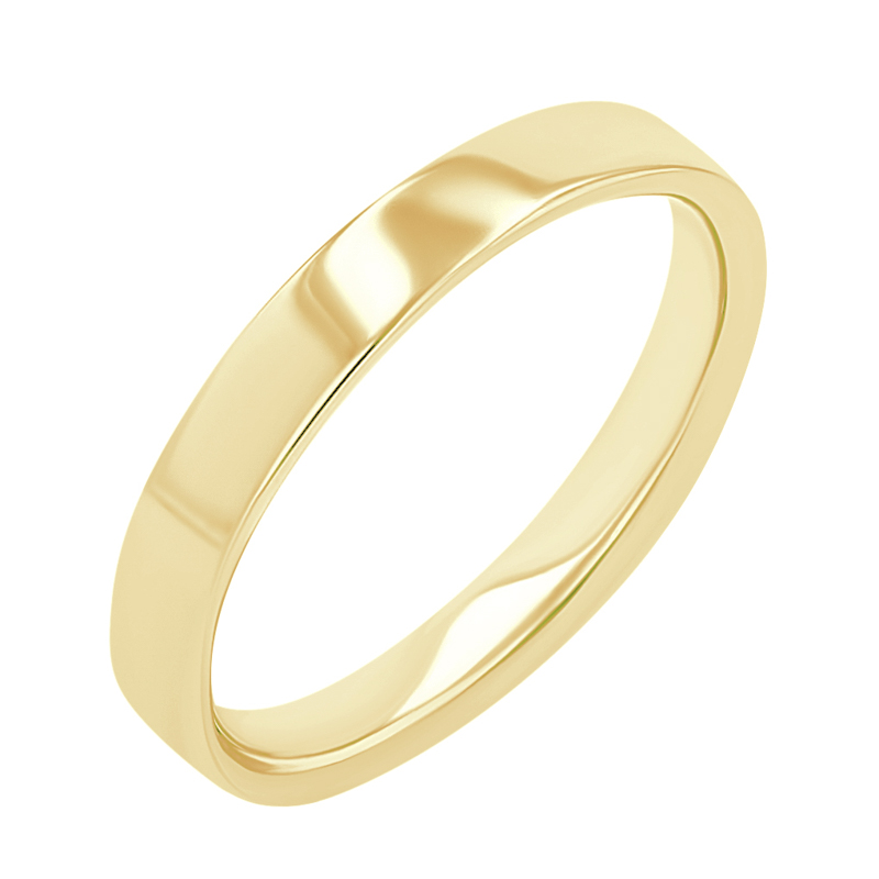 Ploché svadobné prstene zo zlata Azra 113535
