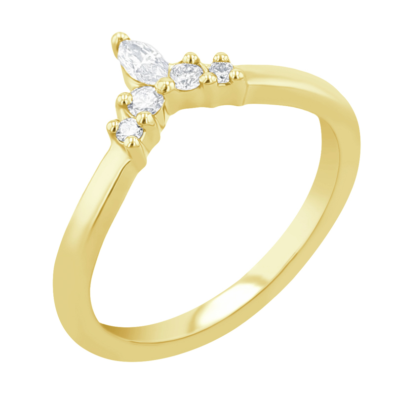 Set prsteňov s achátom a diamantmi Celeste 114255