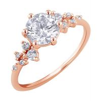 Zásnubný prsteň s diamantmi Kasi