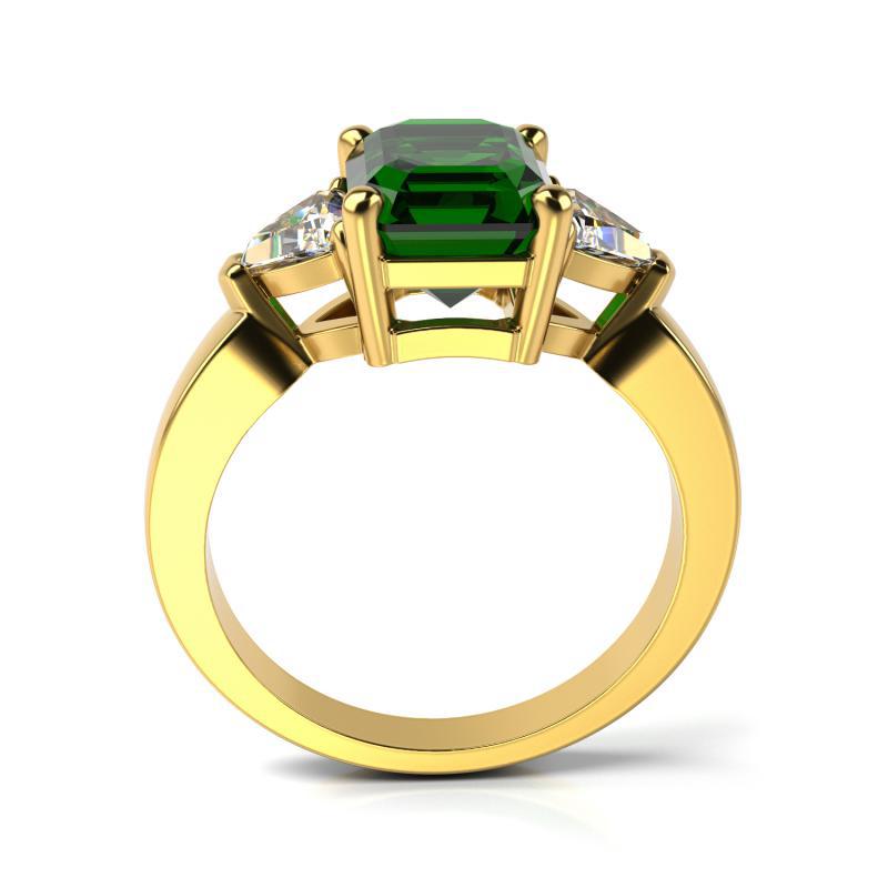 Smaragdový prsteň 13015