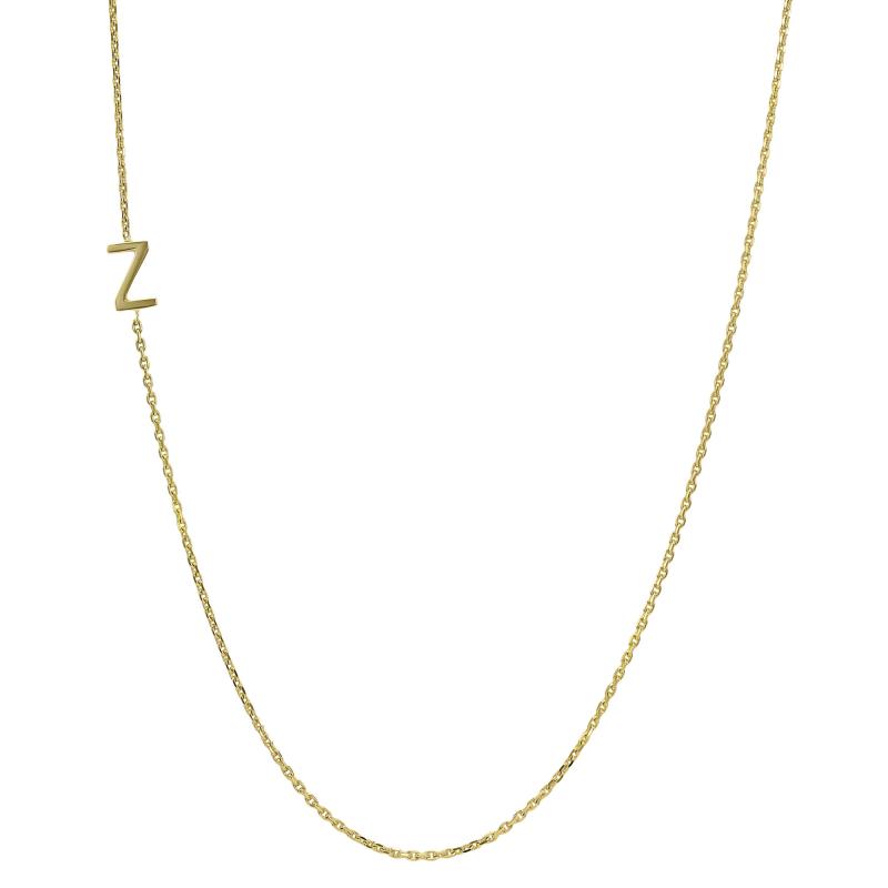 Zlatý náhrdelník s písmenom Z