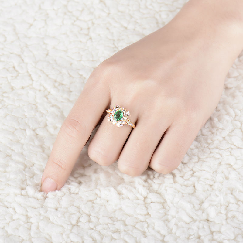 Smaragdový prsteň 18655