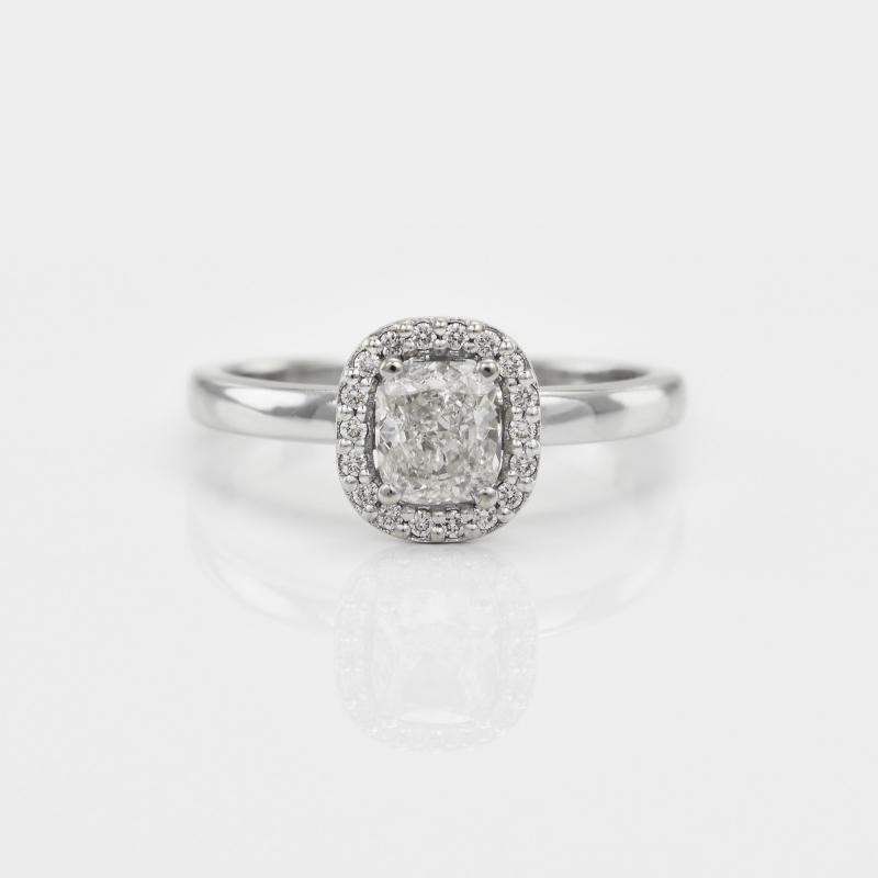 Prsteň s diamantmi 19745