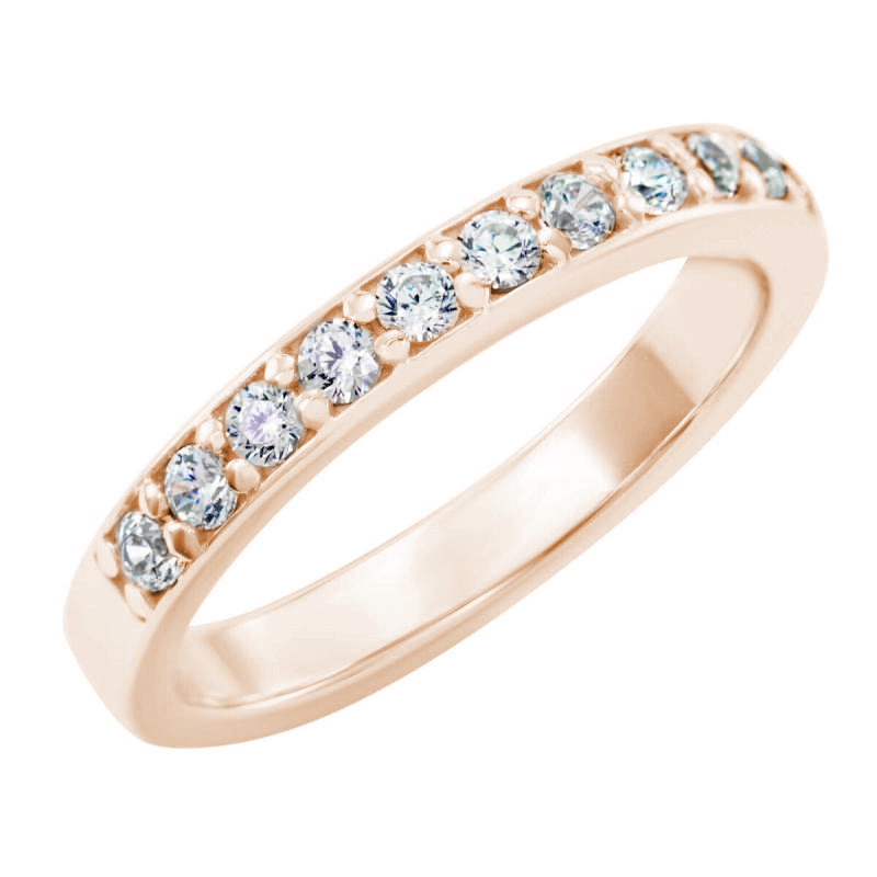 Zlatý prsteň s diamantmi 28985