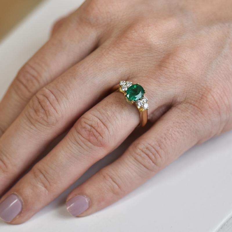 Smaragdový prsteň 29475
