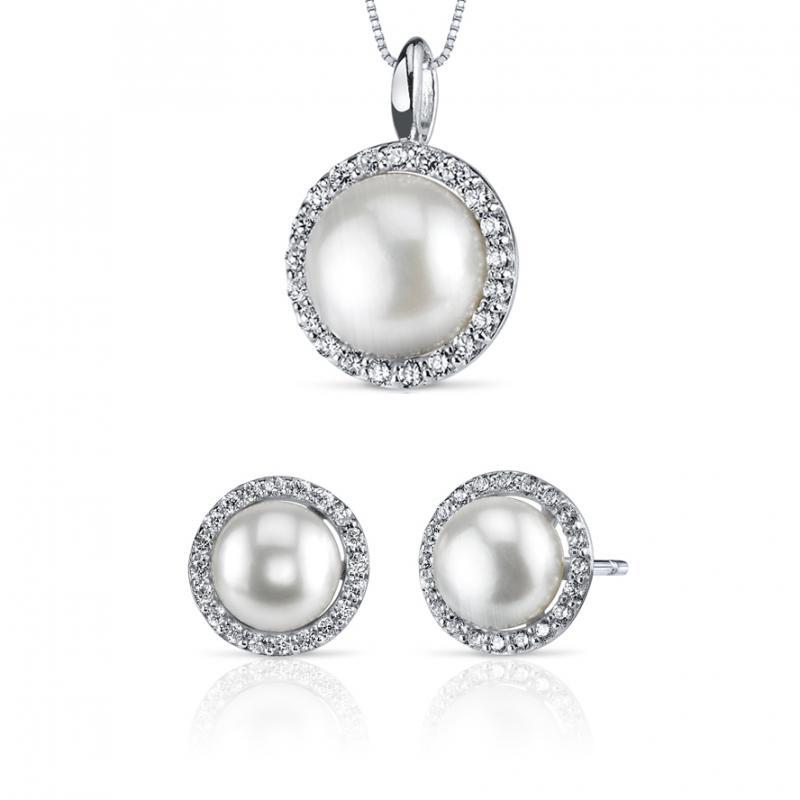 Strieborná perlová kolekcia