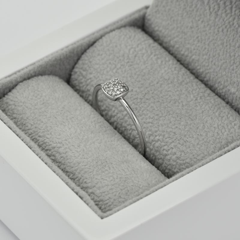 Zásnubný diamantový prsteň 35495