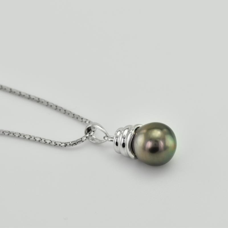 Strieborný prívesok s tahitskou perlou Onios 38425