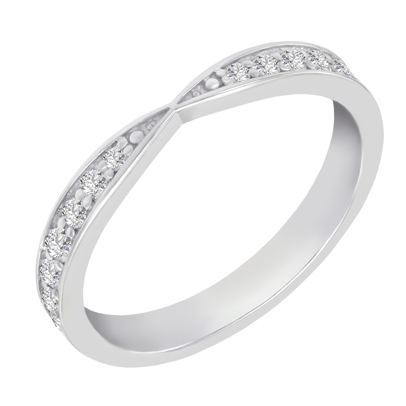 Eternity prsteň s diamantmi 39335