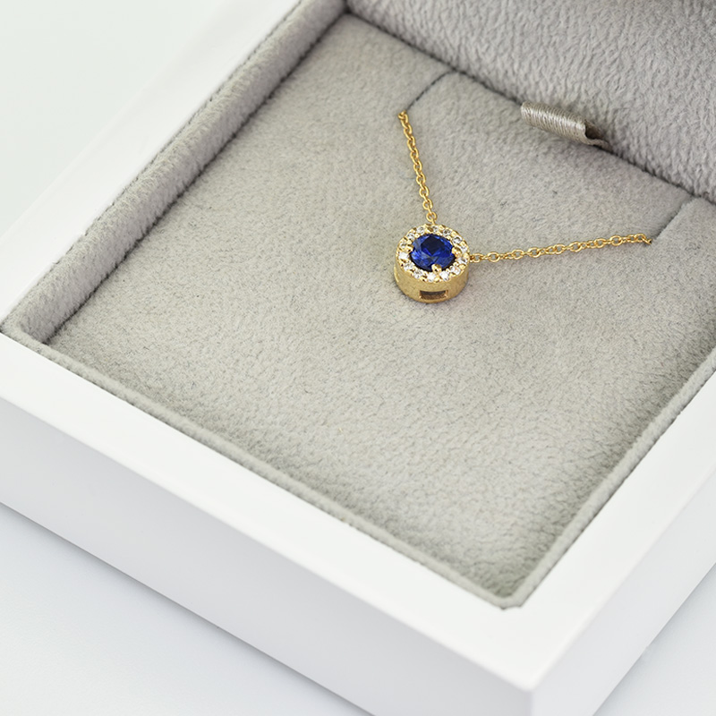 Dámský zlatý náhrdelník Iwana 41695