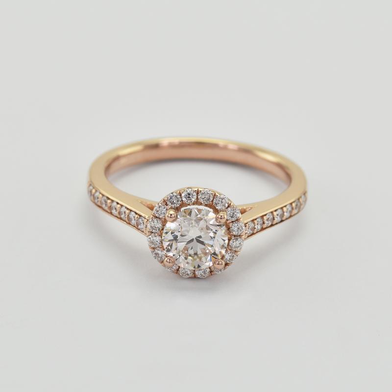 Diamantový prsteň s moissanitom 42995