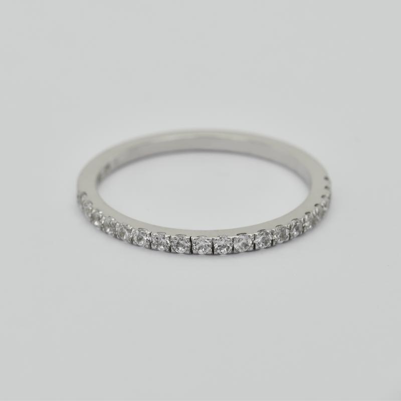 Platinový diamantový prsteň 43885