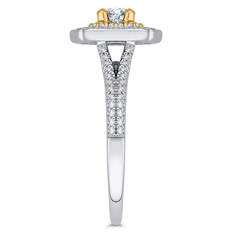 Diamantový zásnubný prsteň 46415