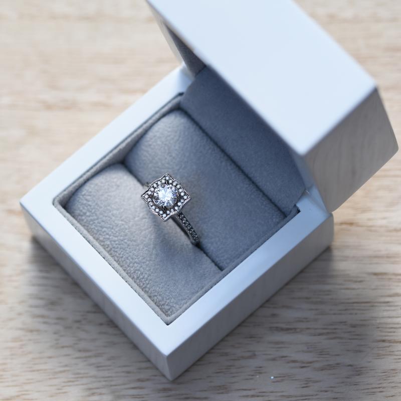 Zásnubný diamantový prsteň 49475
