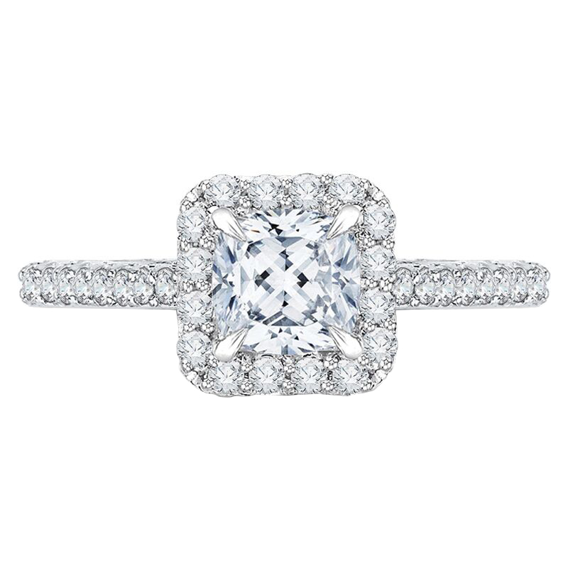Diamantový zásnubný prsteň v halo štýle 59265