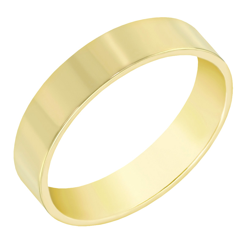 Snubný prsteň zo žltého zlata 60565