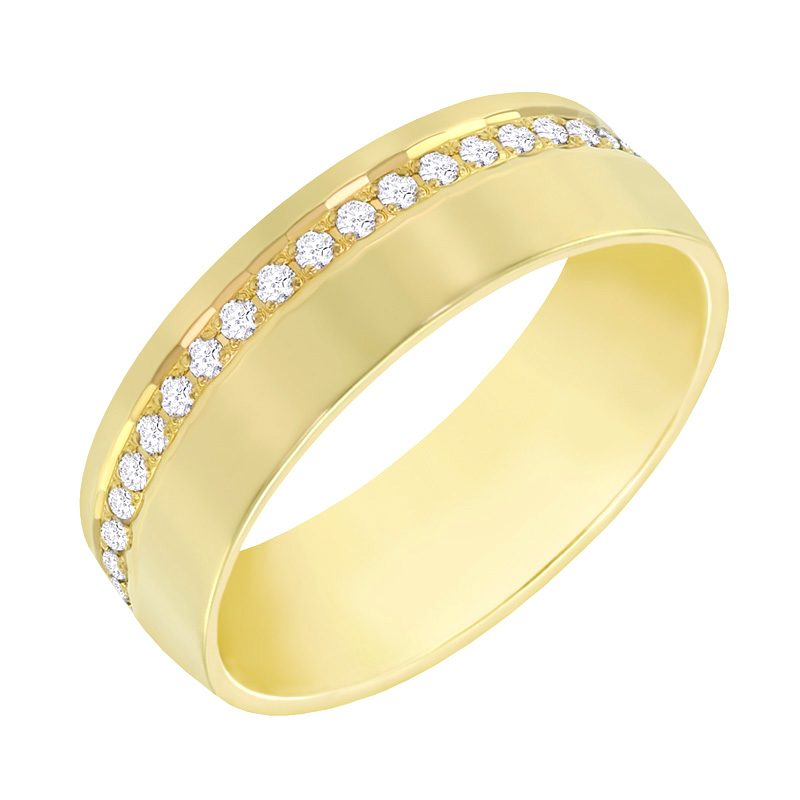 Diamantový snubný prsten 60825