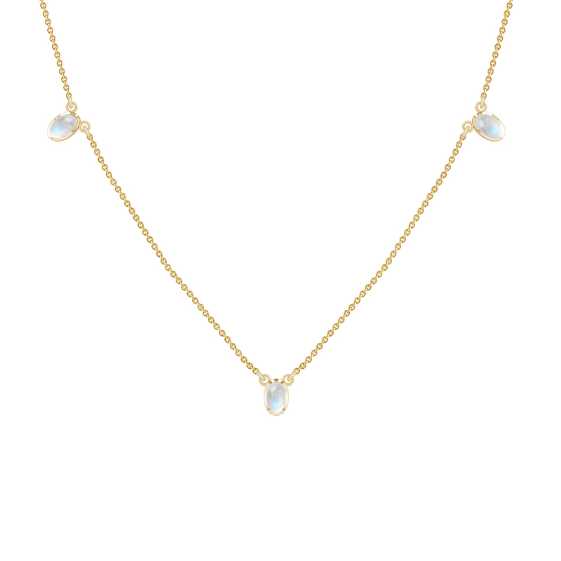 Zlatý náhrdelník s opálom