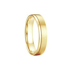 Zlaté svadobné prstene s diamantmi Amit 96075