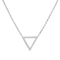 Strieborný náhrdelník v tvare trojuholníka AirTriangle