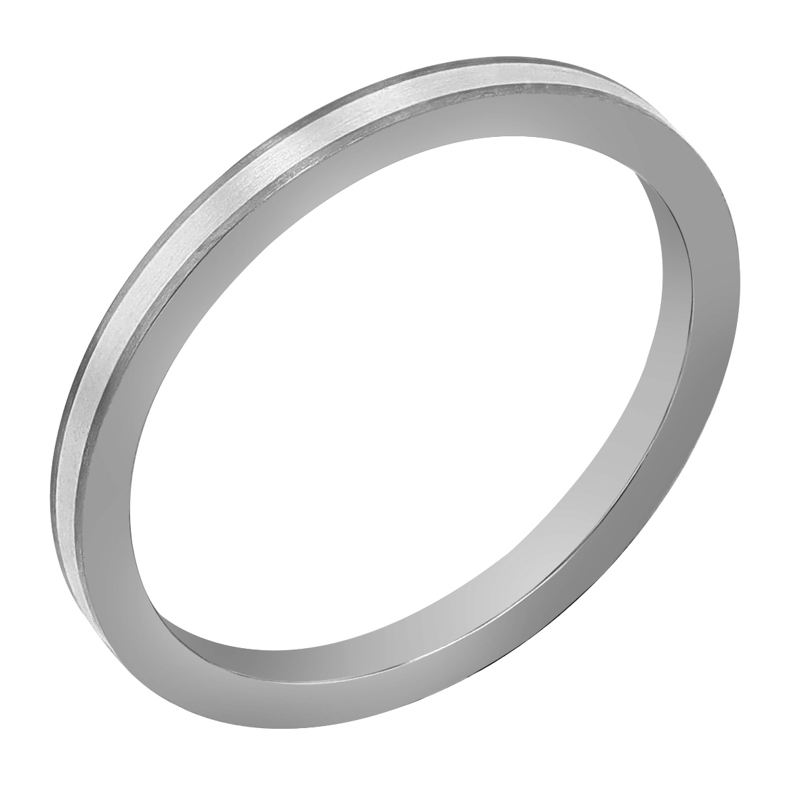 Snubné prstene z titánu a striebra Arif 108526