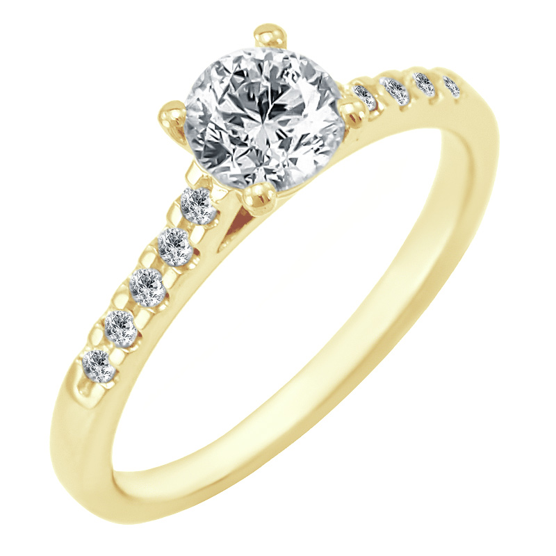 Zásnubný prsteň s diamantmi Tate 117906