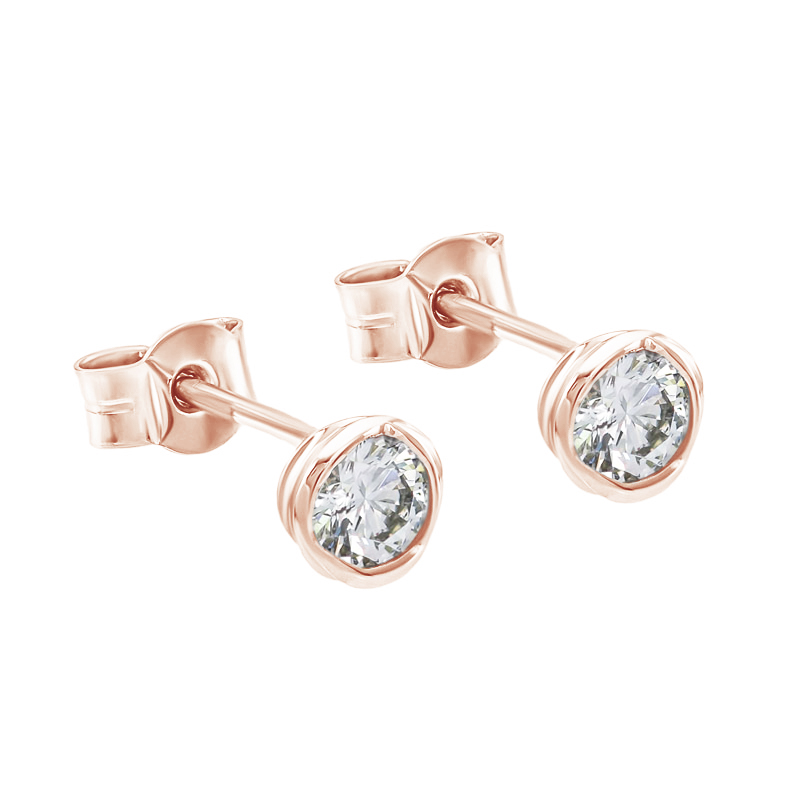 Elegantné diamantové náušnice Kerli 119906
